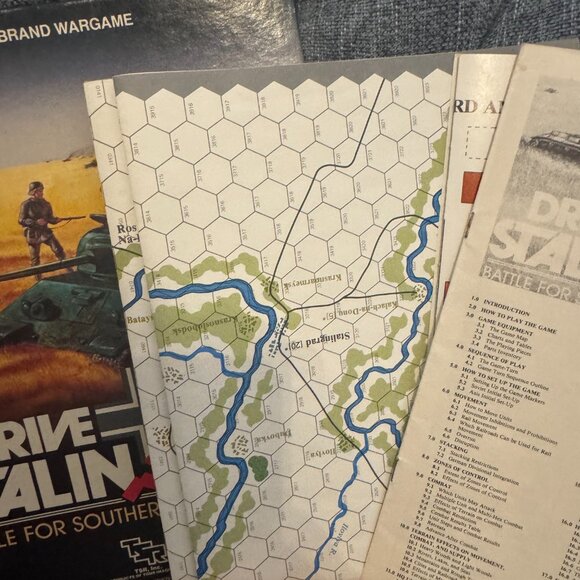 Drive on Stalingrad: Battle for Southern Russia Game (opened, sorted) - Picture 11 of 11